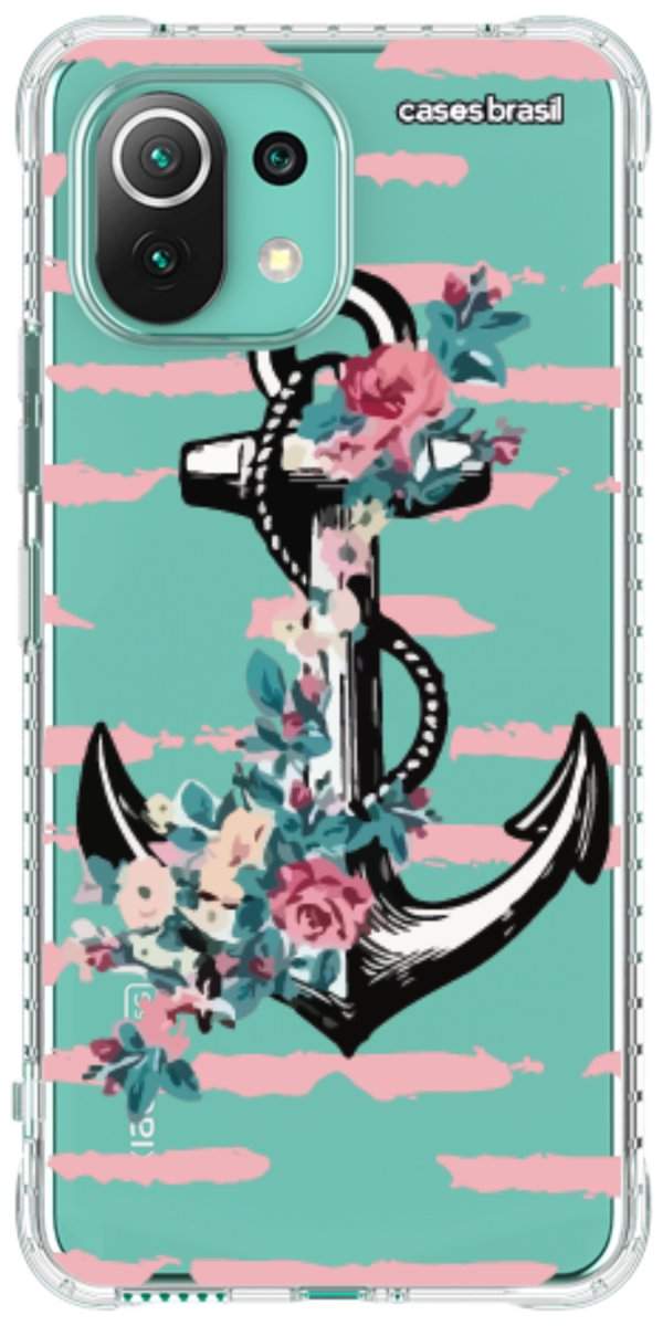 Capinha para Celular Âncora Floral
