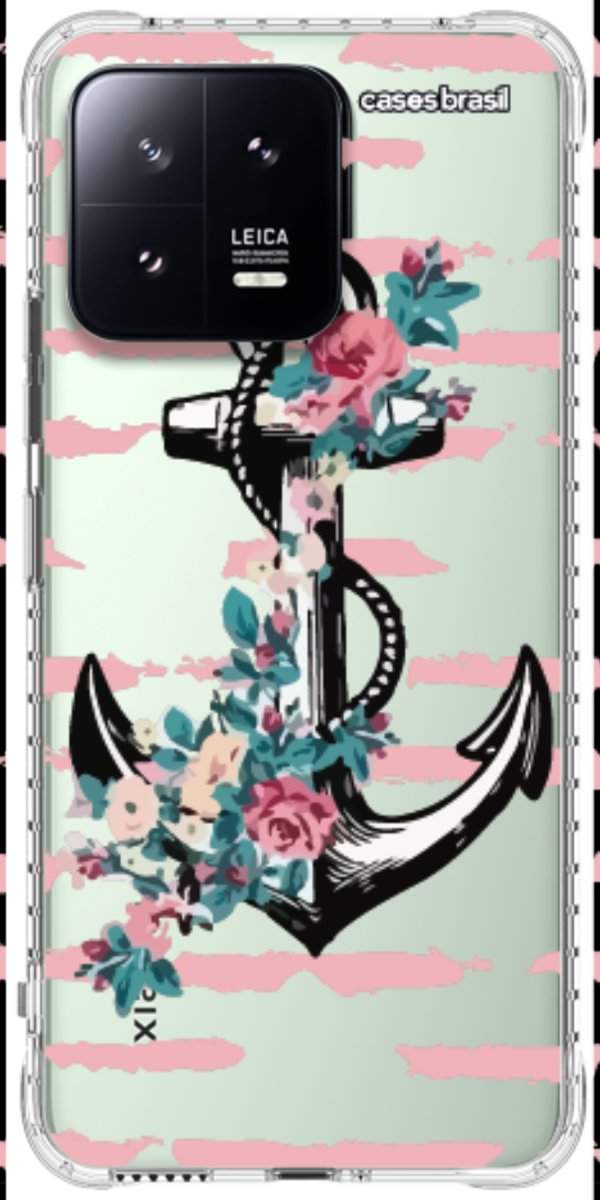 Capinha para Celular Âncora Floral