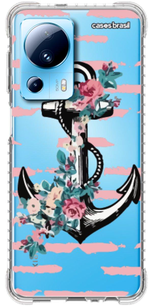 Capinha para Celular Âncora Floral