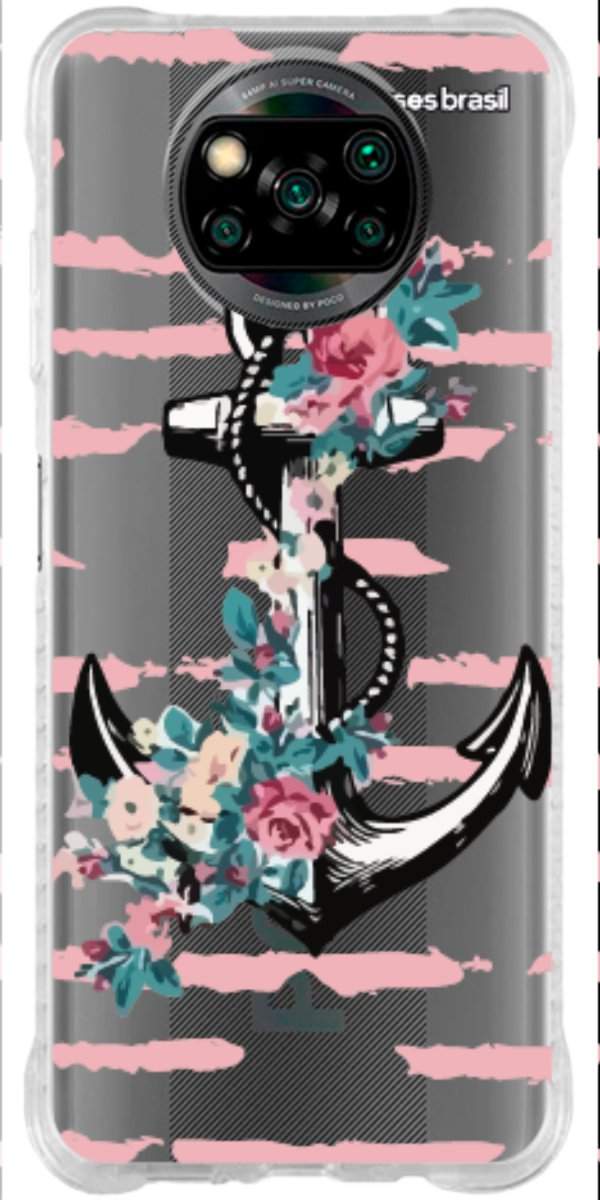 Capinha para Celular Âncora Floral