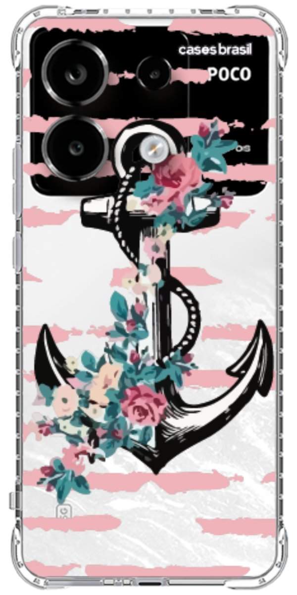 Capinha para Celular Âncora Floral