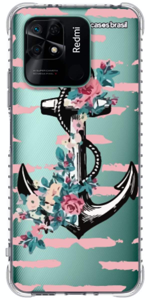 Capinha para Celular Âncora Floral