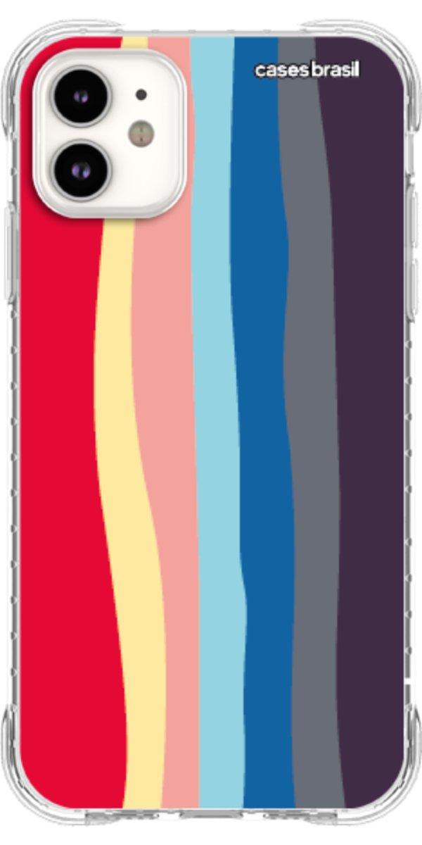 Capinha para Celular Arco-íris Prismático