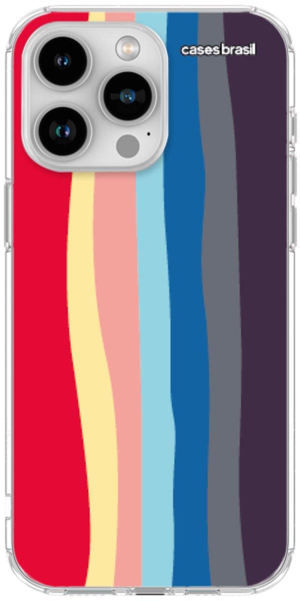 Capinha para Celular Arco-íris Prismático