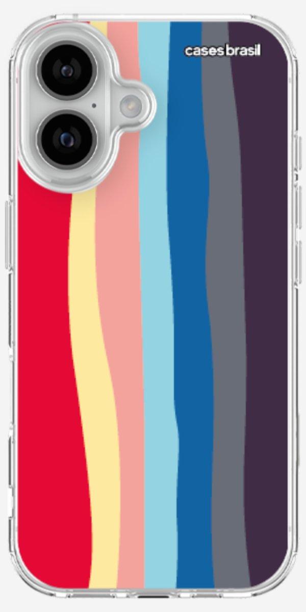 Capinha para Celular Arco-íris Prismático