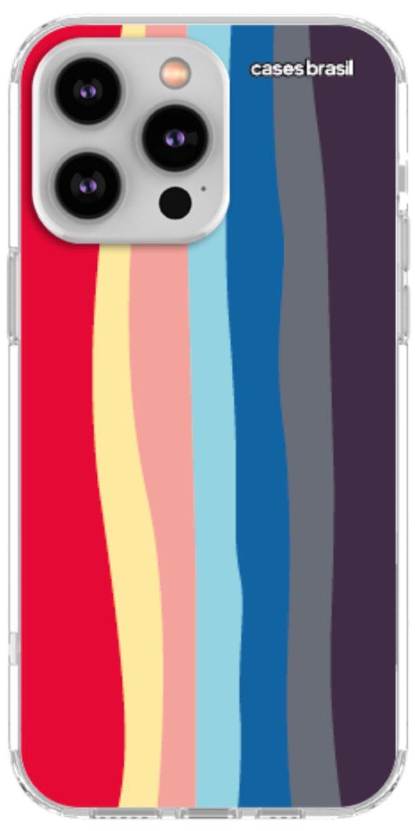 Capinha para Celular Arco-íris Prismático