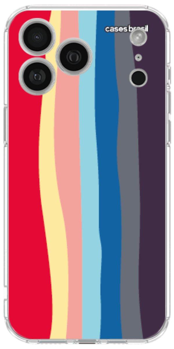 Capinha para Celular Arco-íris Prismático