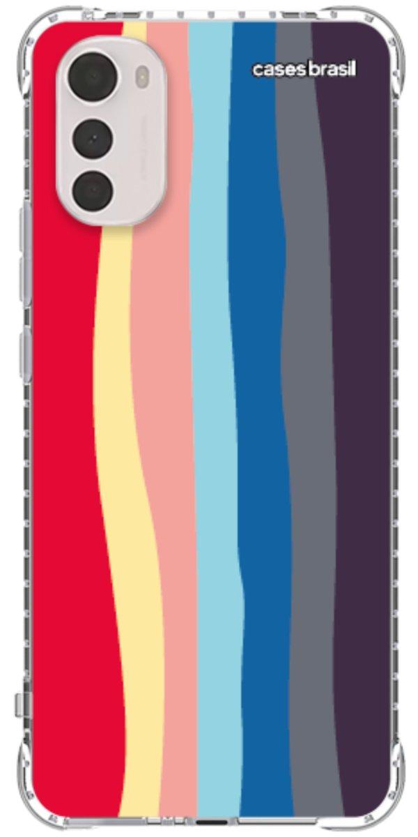 Capinha para Celular Arco-íris Prismático