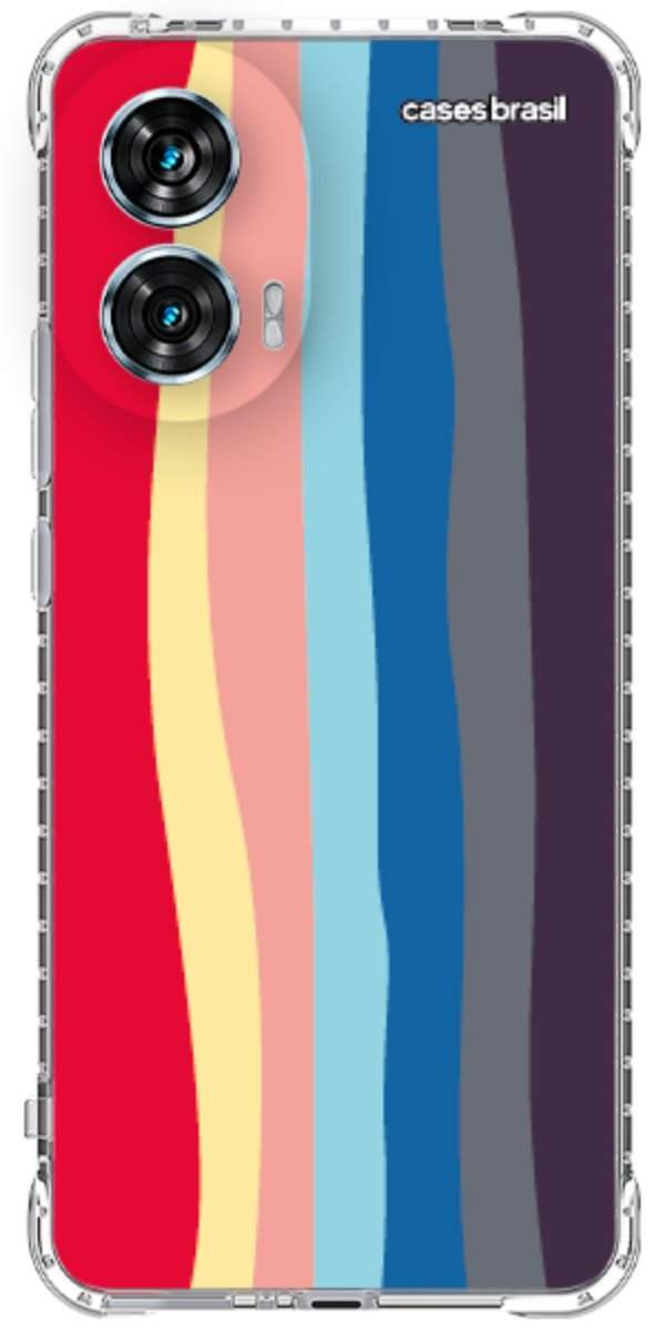 Capinha para Celular Arco-íris Prismático