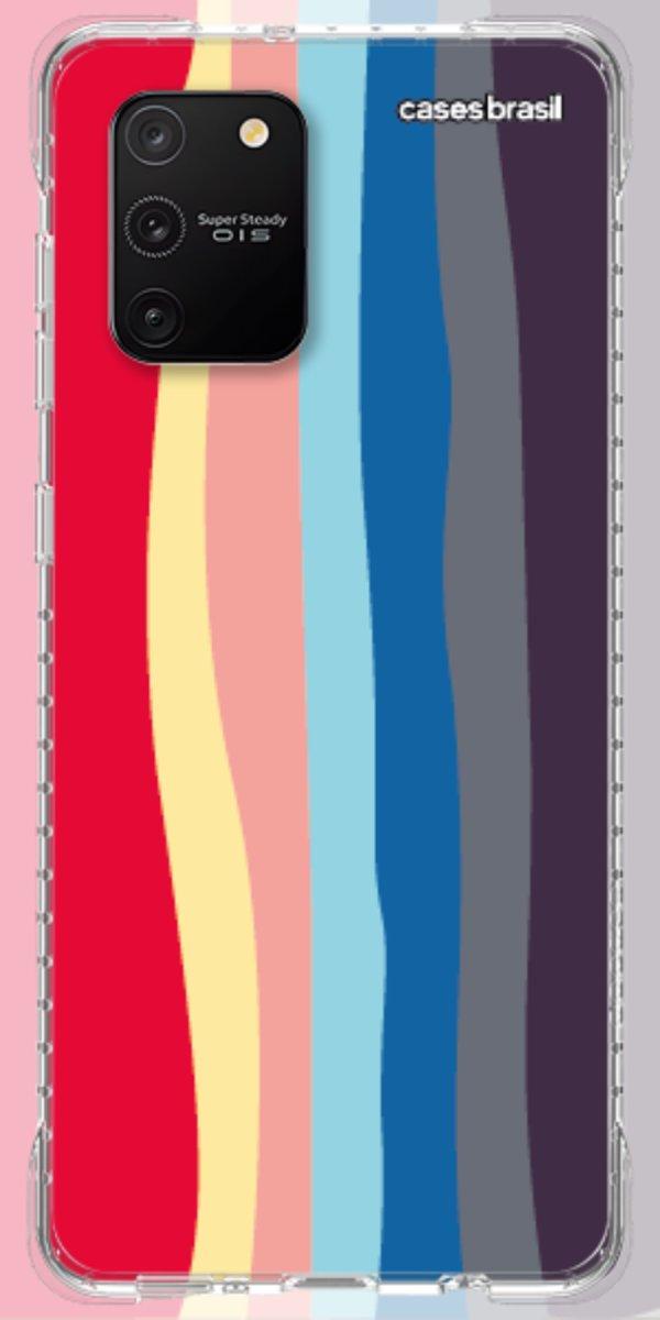 Capinha para Celular Arco-íris Prismático