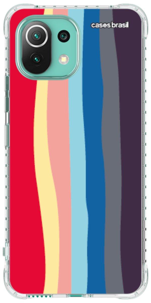 Capinha para Celular Arco-íris Prismático