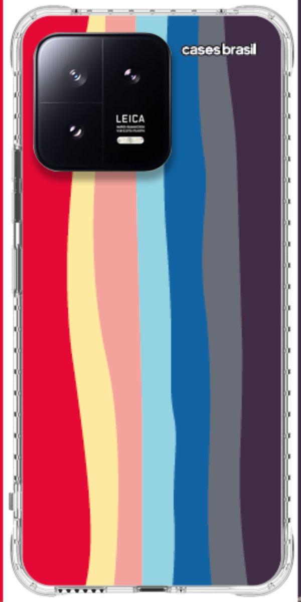 Capinha para Celular Arco-íris Prismático