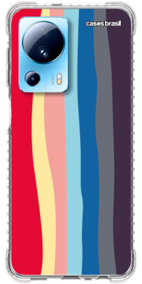 Capinha para Celular Arco-íris Prismático