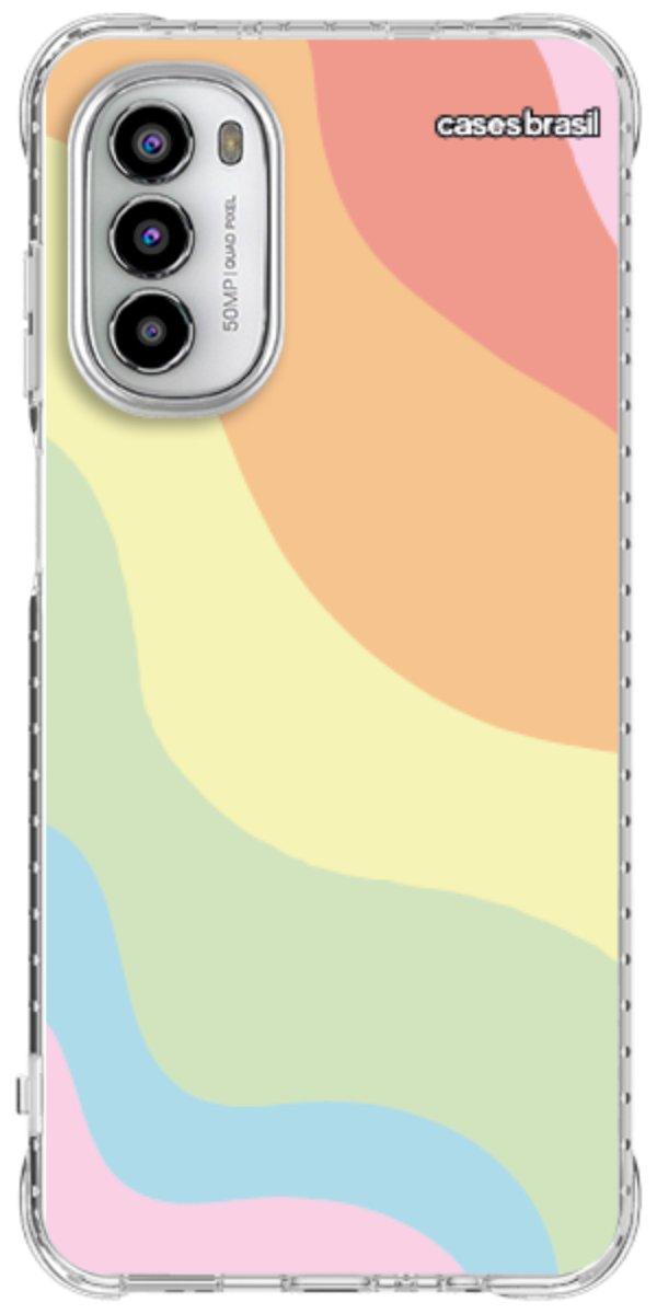 Capinha para Celular Cores Pasteis Onduladas