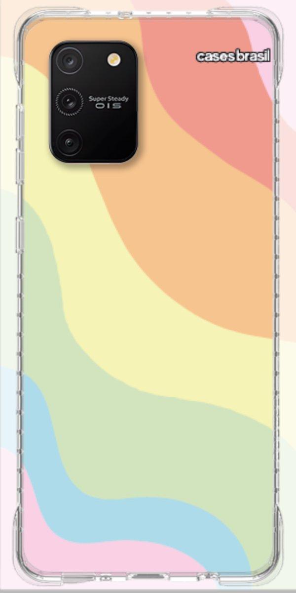 Capinha para Celular Cores Pasteis Onduladas