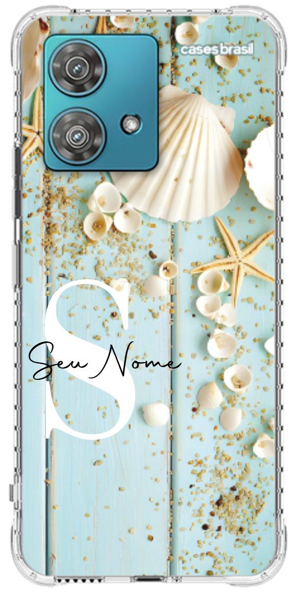 Capinha para Celular Conchas