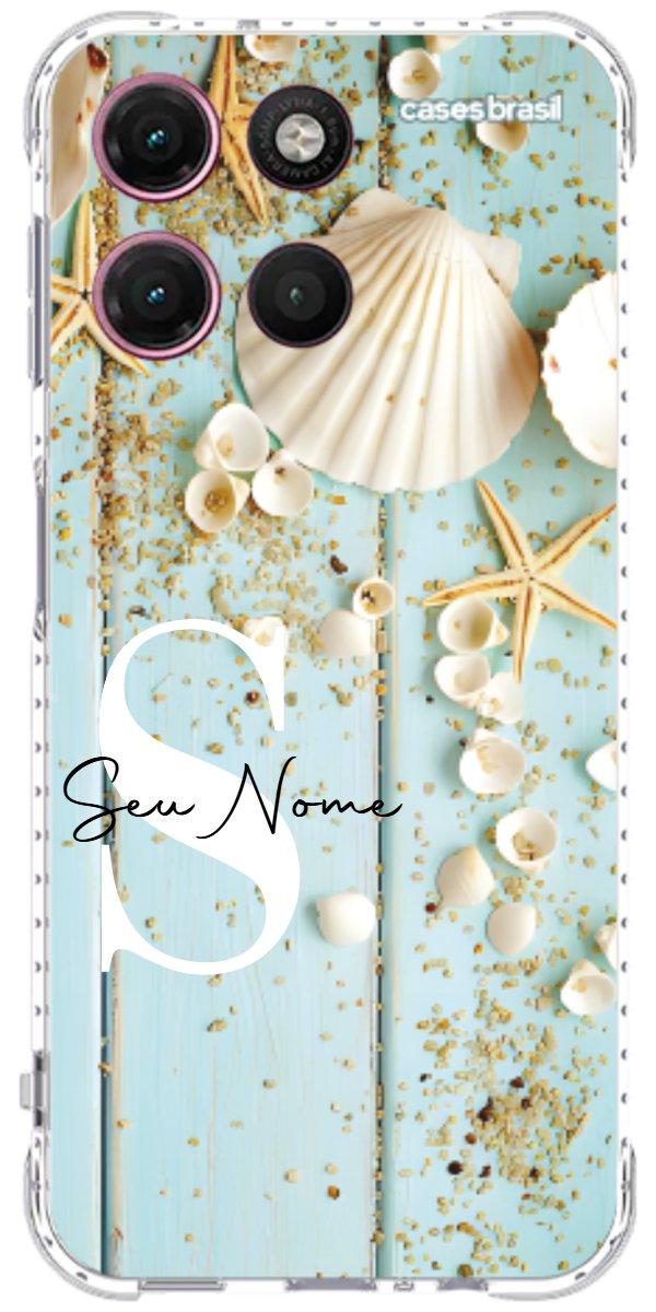 Capinha para Celular Conchas