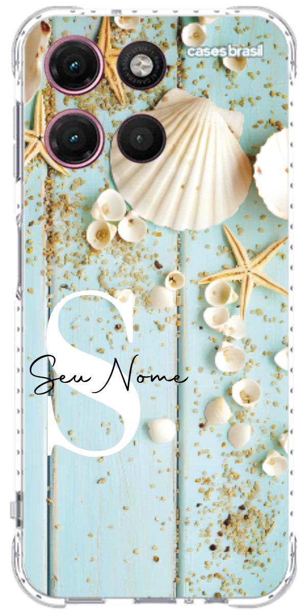 Capinha para Celular Conchas