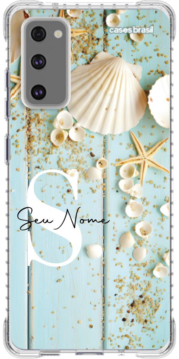 Capinha para Celular Conchas
