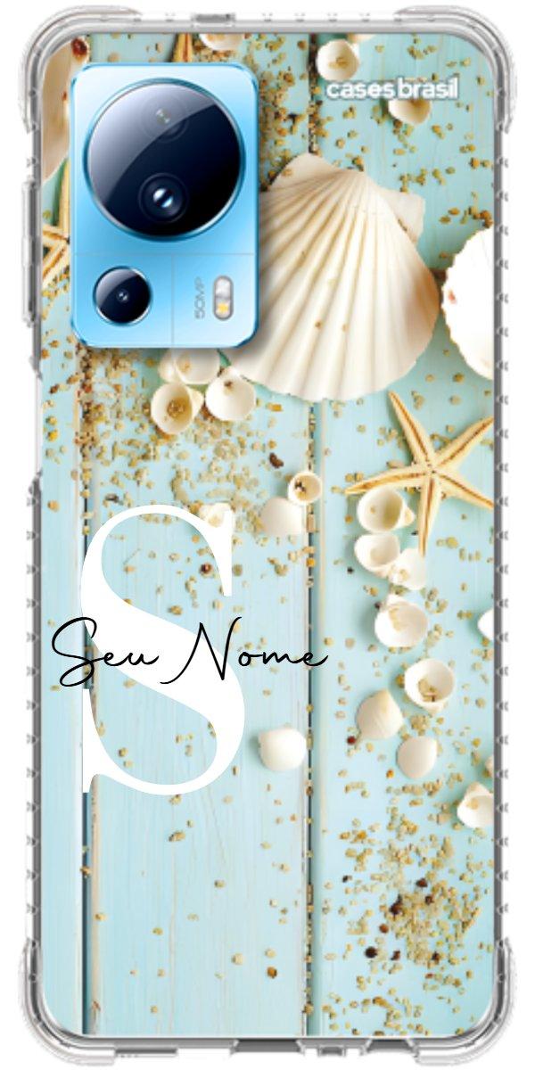 Capinha para Celular Conchas