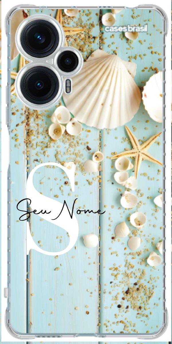 Capinha para Celular Conchas