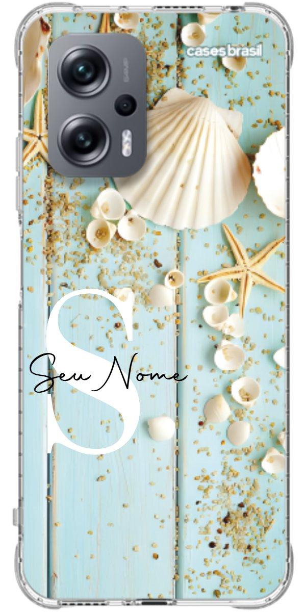 Capinha para Celular Conchas