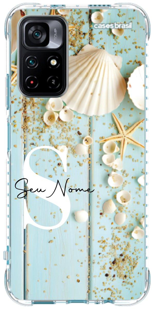 Capinha para Celular Conchas