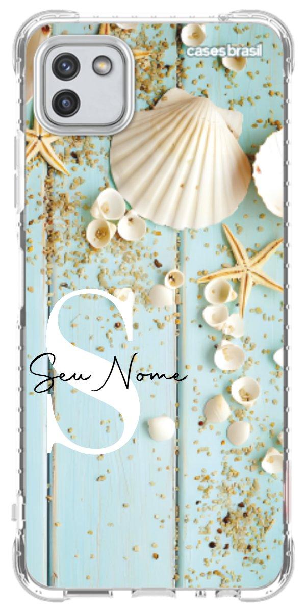 Capinha para Celular Conchas