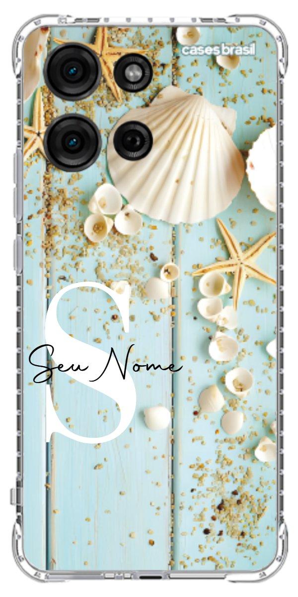 Capinha para Celular Conchas