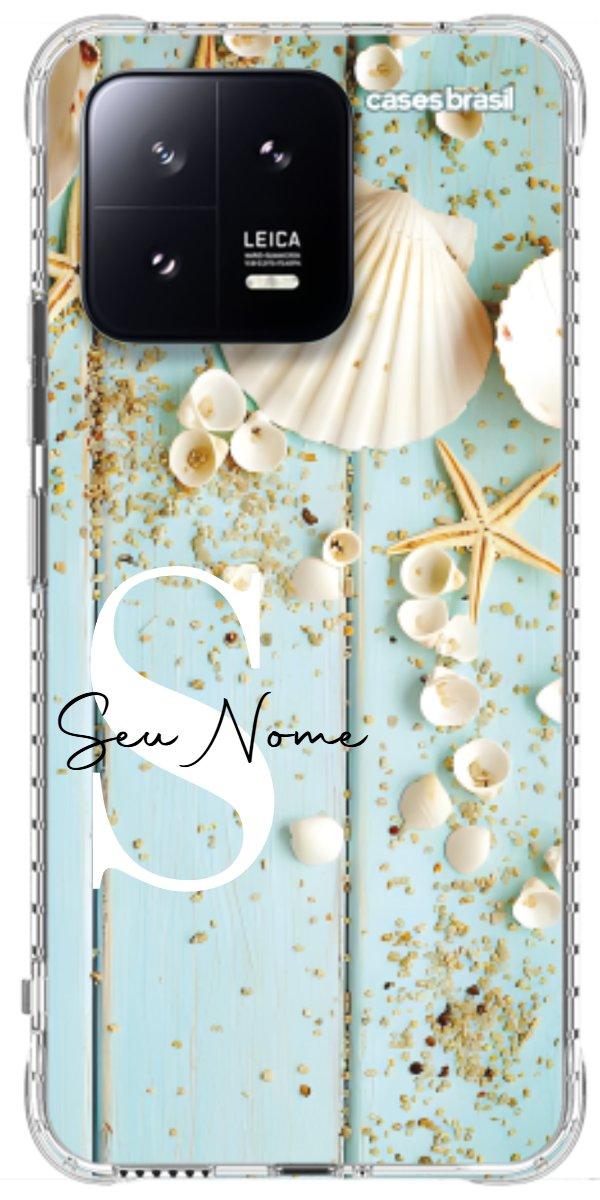 Capinha para Celular Conchas