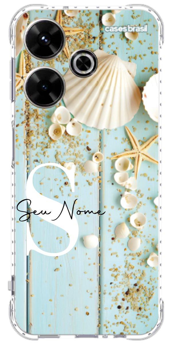 Capinha para Celular Conchas