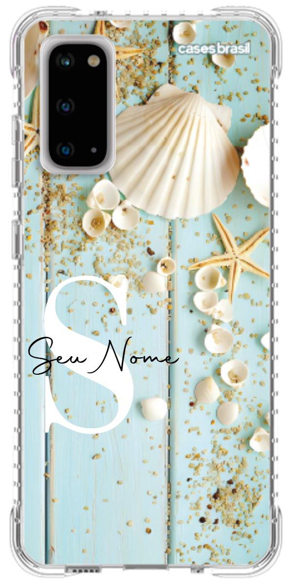Capinha para Celular Conchas