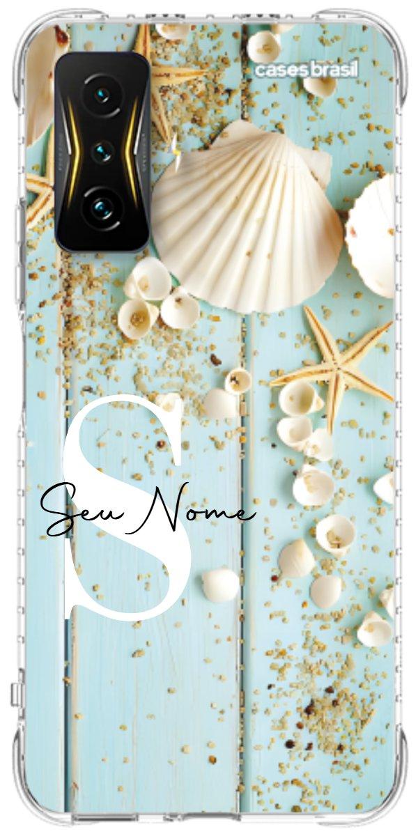 Capinha para Celular Conchas