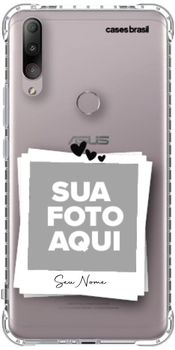 Capinha para Celular Polaroid Corações