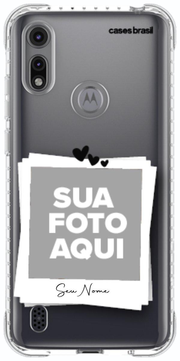 Capinha para Celular Polaroid Corações