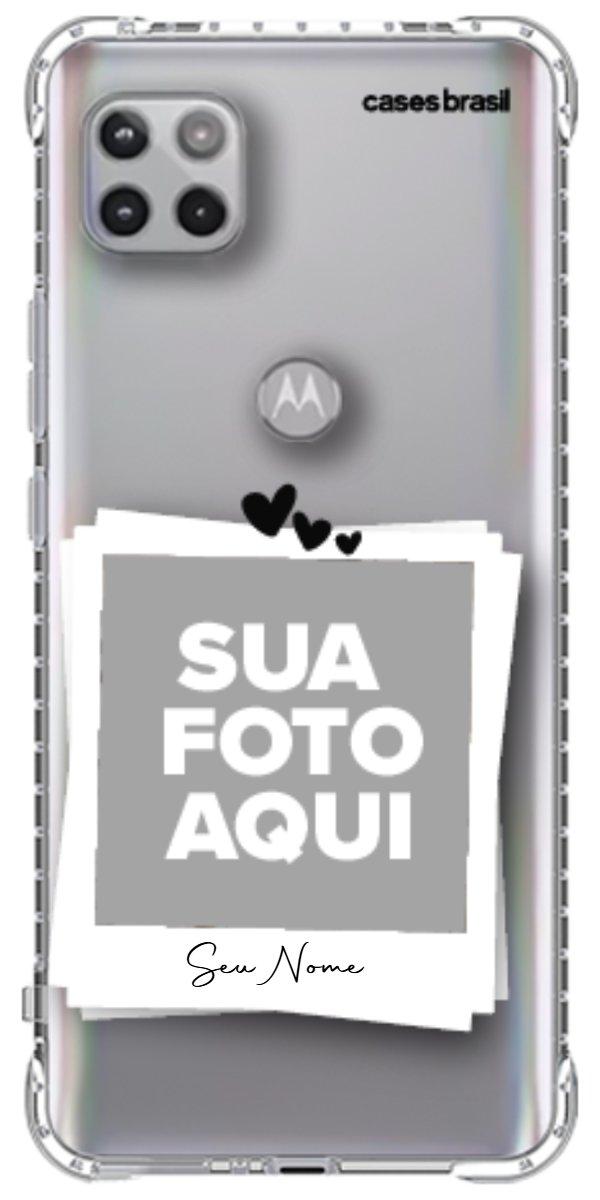 Capinha para Celular Polaroid Corações