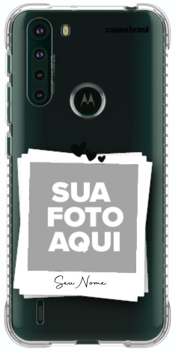 Capinha para Celular Polaroid Corações