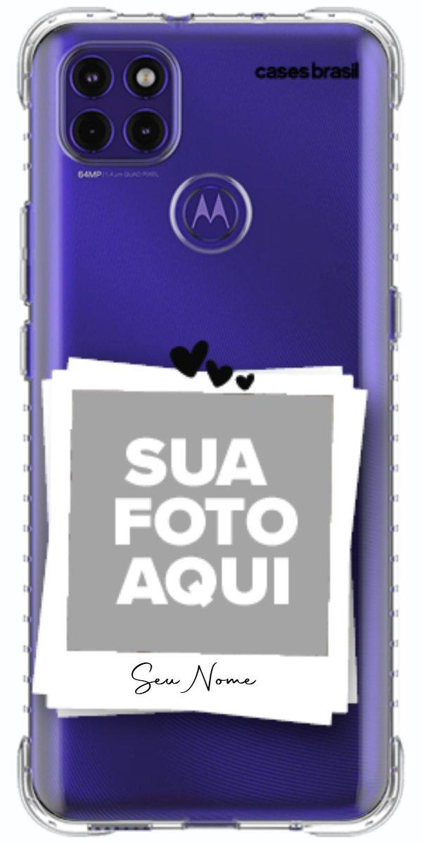 Capinha para Celular Polaroid Corações