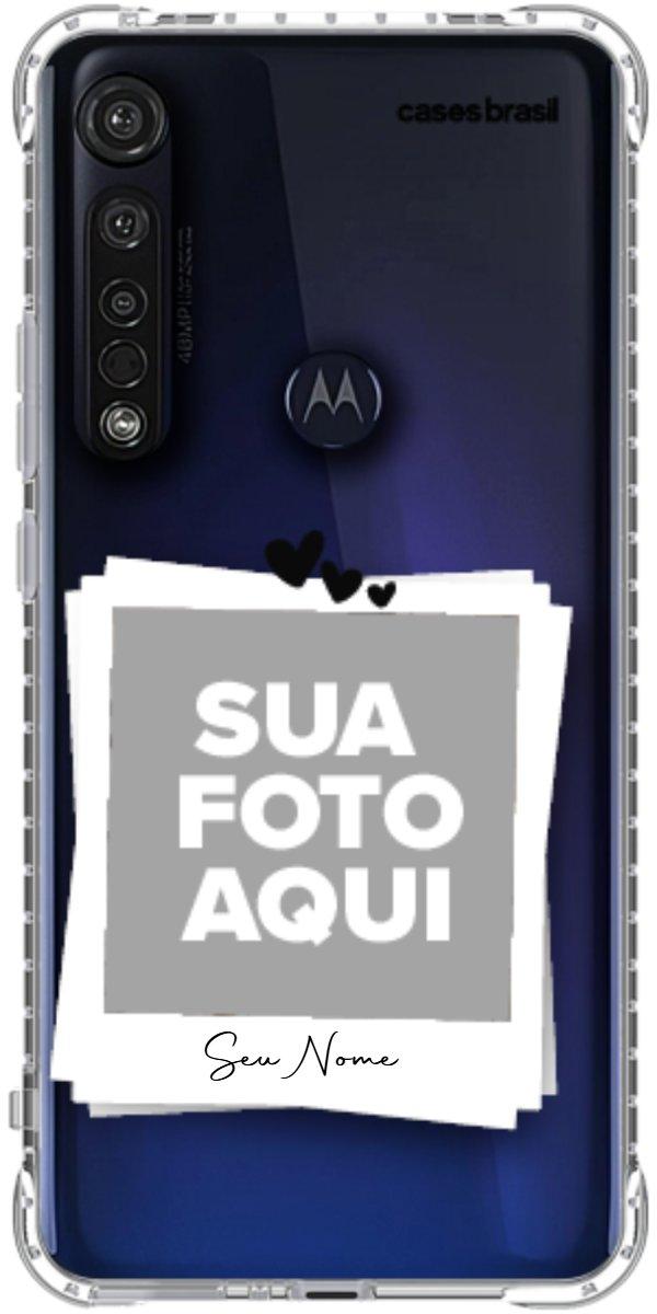 Capinha para Celular Polaroid Corações