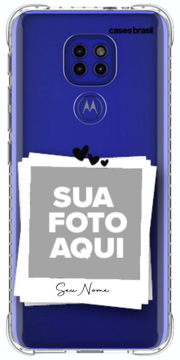 Capinha para Celular Polaroid Corações
