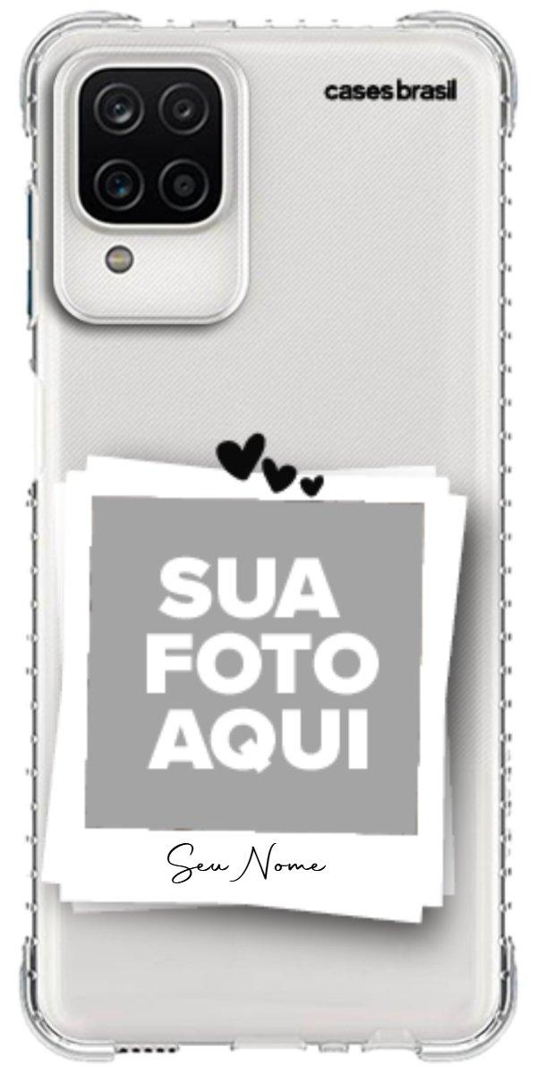 Capinha para Celular Polaroid Corações