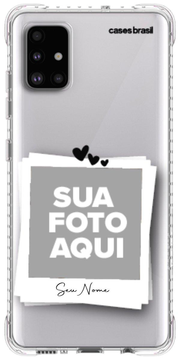 Capinha para Celular Polaroid Corações