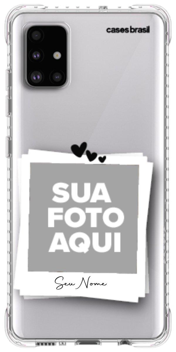 Capinha para Celular Polaroid Corações