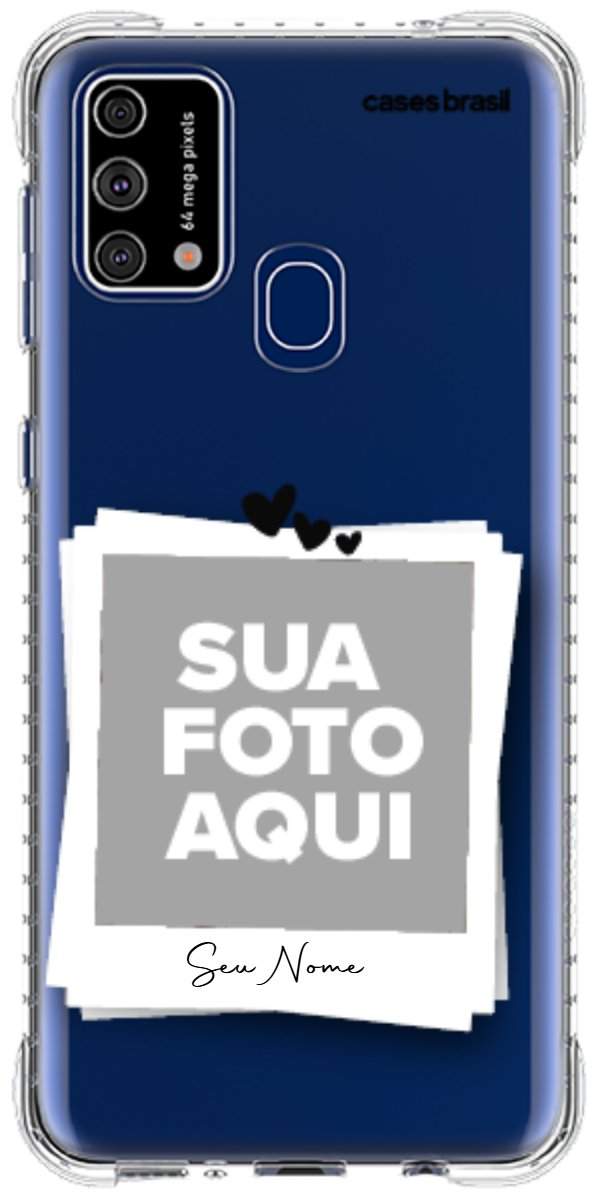 Capinha para Celular Polaroid Corações
