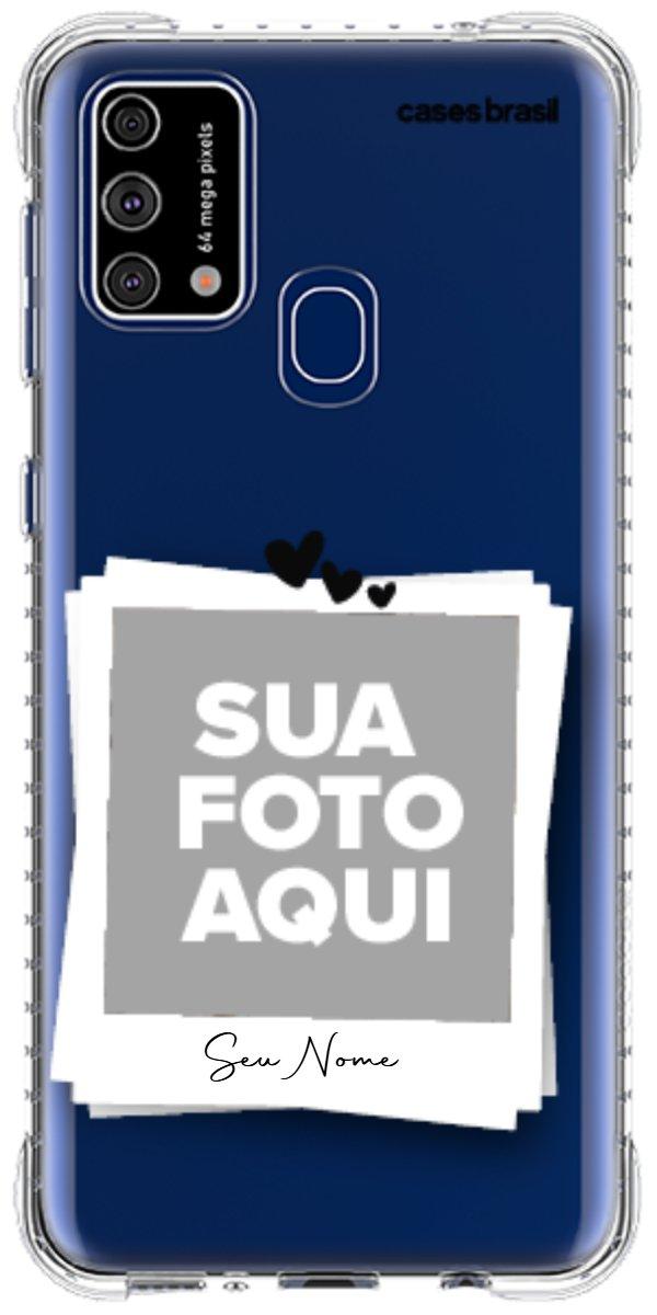 Capinha para Celular Polaroid Corações