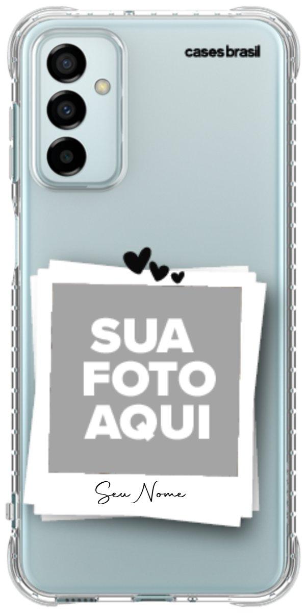 Capinha para Celular Polaroid Corações