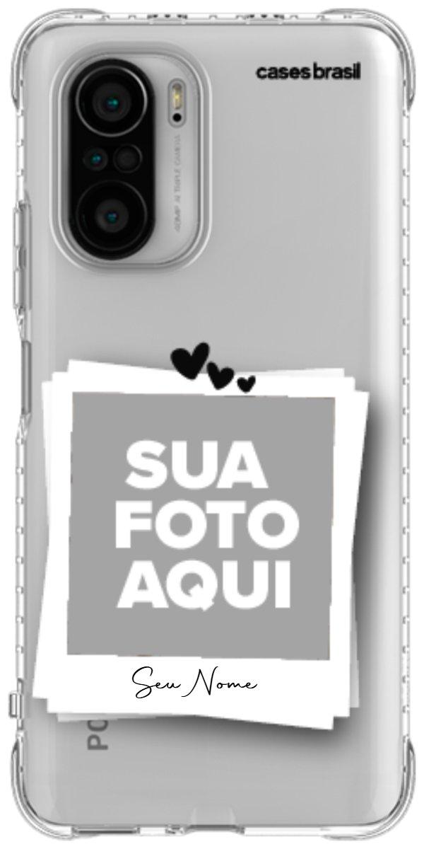 Capinha para Celular Polaroid Corações