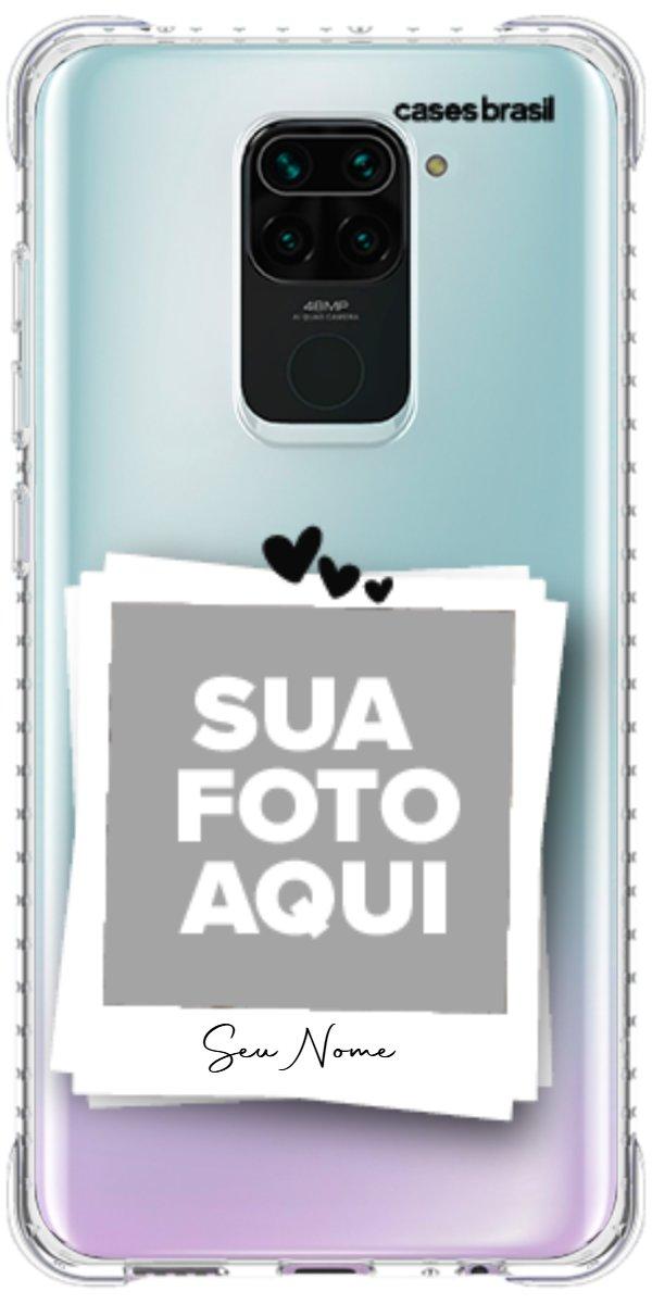 Capinha para Celular Polaroid Corações