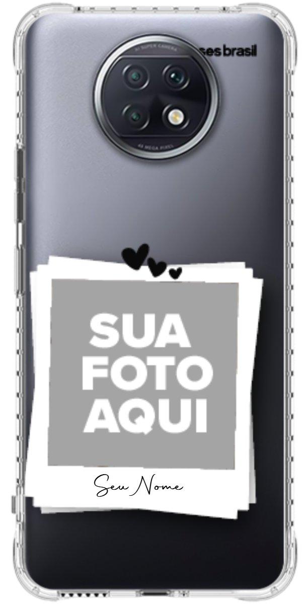 Capinha para Celular Polaroid Corações