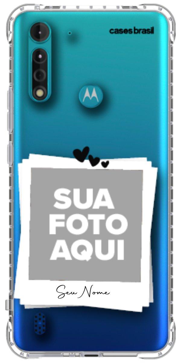 Capinha para Celular Polaroid Corações